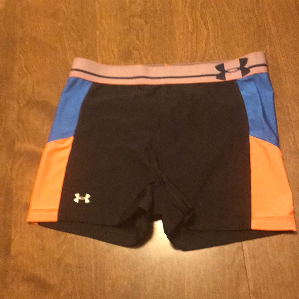 Under armour spandex shorts